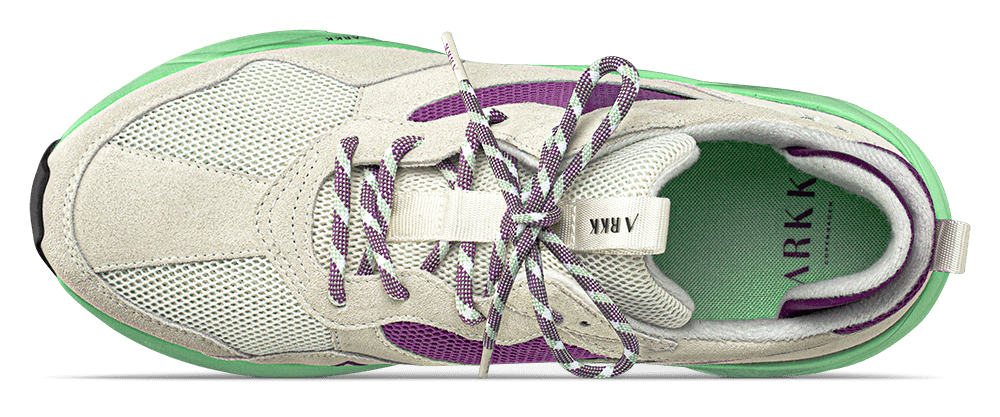 ARKK Collection Kanetyk Suede W13 | Off White Neo Mint | Women Kanetyk